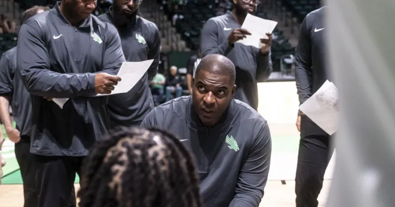North Texas takes Colorado to the wire in men's basketball exhibition