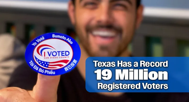 Early voting for the Nov. 3 Election begins Monday, Oct. 19th