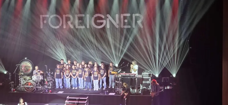 WATCH: El Paso Students Joined Foreigner on Stage