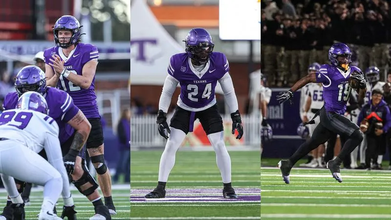 Texans nearly sweep UAC Player of the Week awards, Anderson wins 3rd on offense, Rice and Green also honored