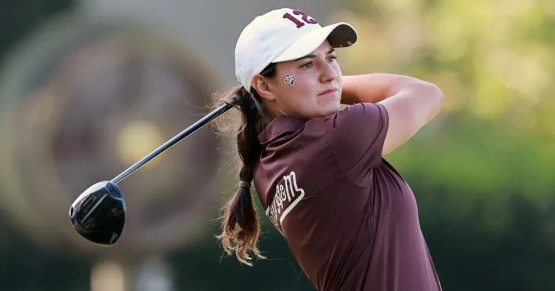 A&M women's golf leads team standings at The Fin after Round 1
