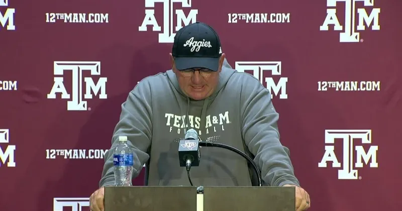 Watch: Mike Elko previews Texas A&M's game at Alabama, more