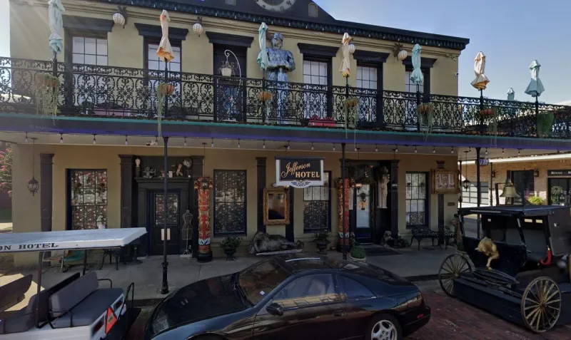 What Made This Red Rope Move at a Haunted Texas Hotel?