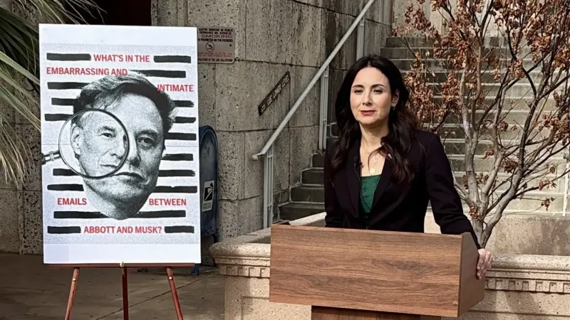 As early voting begins in Texas, Gov. Abbott's challenger Gina Hinojosa sues over Musk emails