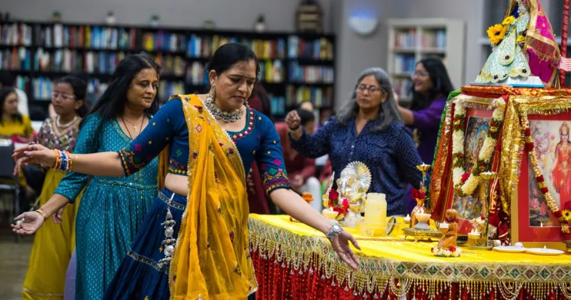 Generations unite for prayer and dance during Lufkin Navaratri event