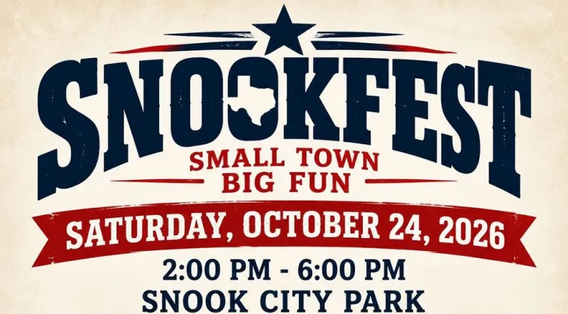 SNOOKFEST COMING TO BURLESON COUNTY THIS WEEKEND