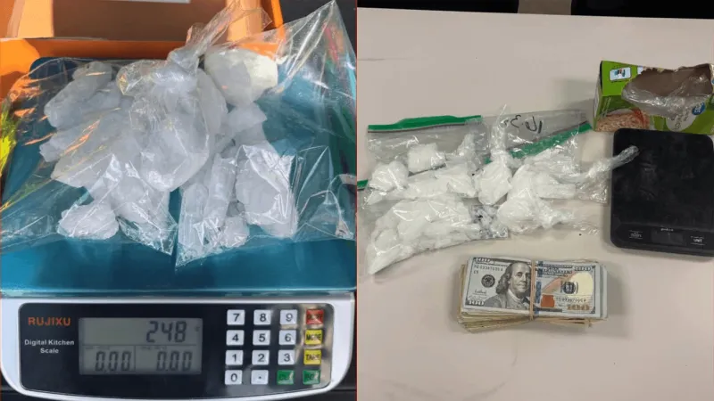 Over 300 grams of crystal meth seized by deputies during routine traffic stop turned bust