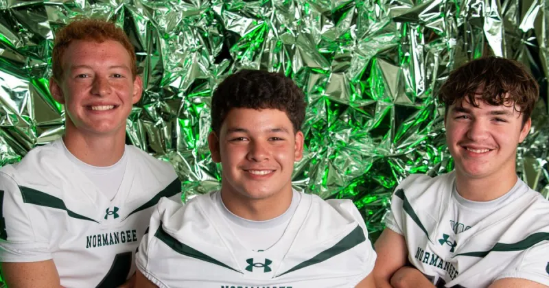 Normangee's Kaleb Brooks helps power Panthers to first district victory