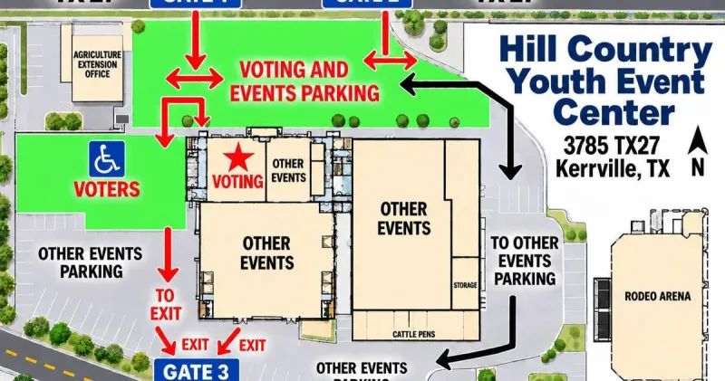 Special traffic, parking plan issued for early voters