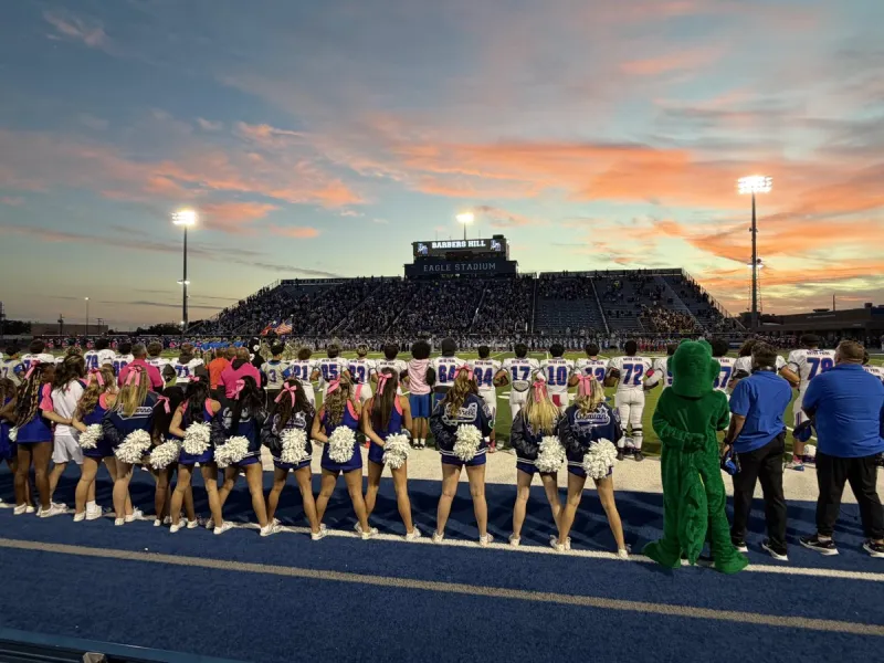 Dickinson won their fifth straight, a 55-42 decision at Barbers Hill