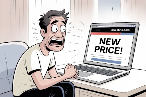 Priceline canceled my reservation and left me with a $360 bill