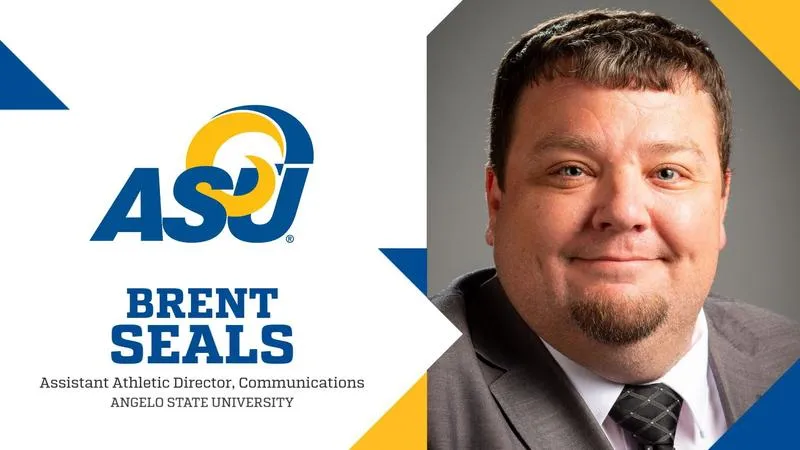 Angelo State Athletics Welcomes Brent Seals as Assistant Athletic Director of Communications