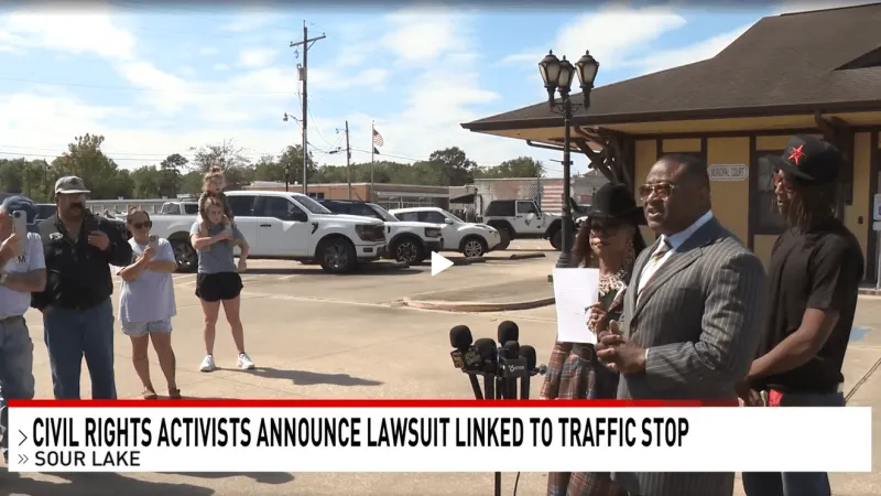 Civil rights activists file federal lawsuit linked to Sour Lake traffic stop
