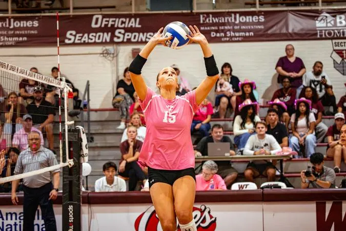 Loewer Stuffs Stat Sheet as Lady Buffs Take Down Lubbock Christian 3-1