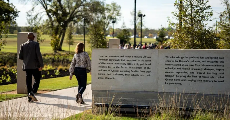 More than 100 years coming, TWU acknowledges a historic injustice with new Quakertown Memorial