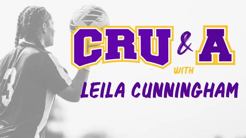 Cru & A with soccer senior Leila Cunningham