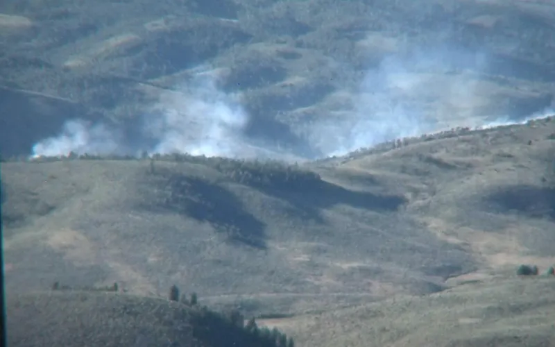 Logan Canyon closed due to wildfire
