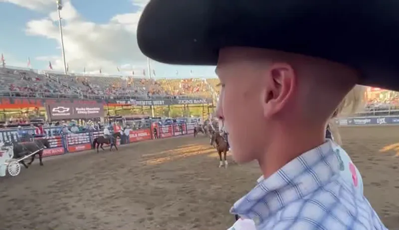 15-year-old cancer survivor honored at Days of '47 Rodeo
