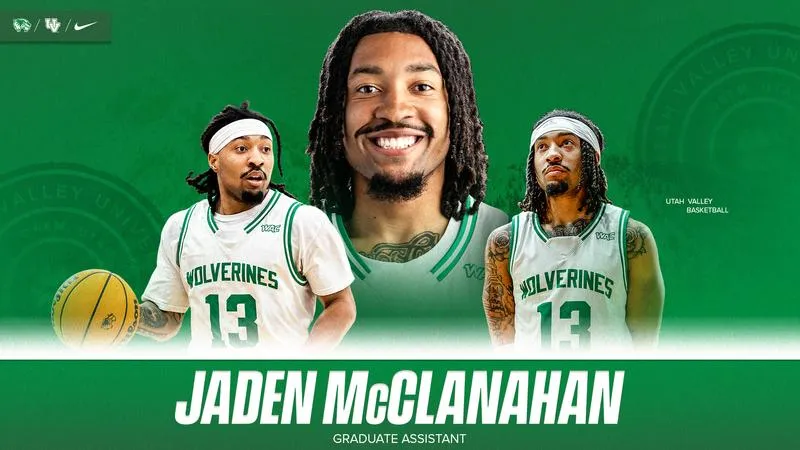 McClanahan Returns to Utah Valley as Graduate Assistant