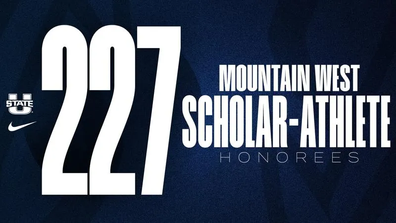 Utah State Finishes Second in the Mountain West With 227 Scholar-Athlete Honorees