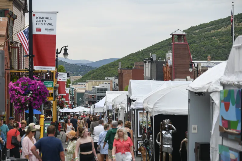 Park City Kimball Arts Festival is a celebration of art and creativity