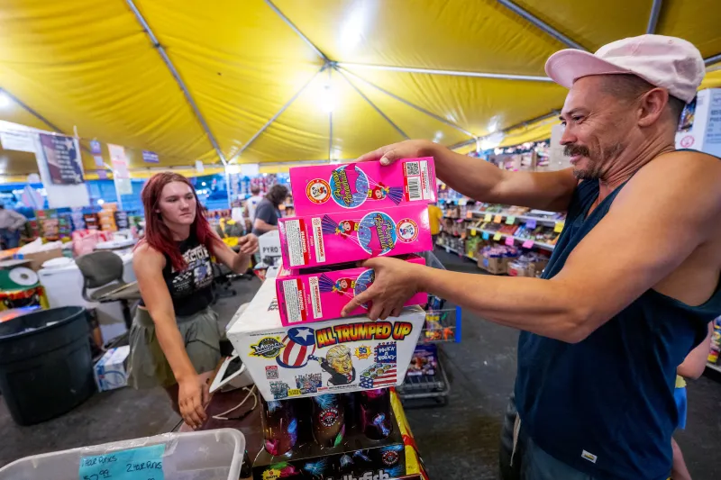 Utahns divided on firework restrictions when considering environmental impact, poll says