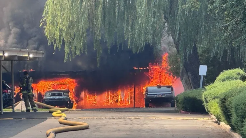 Renter speaks out about chaotic, terrifying scene during fast-moving apartment fire