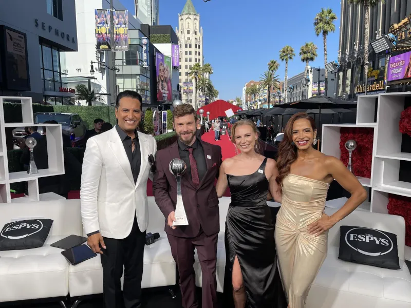 Noah Elliott checks ESPYs off his career bucket list