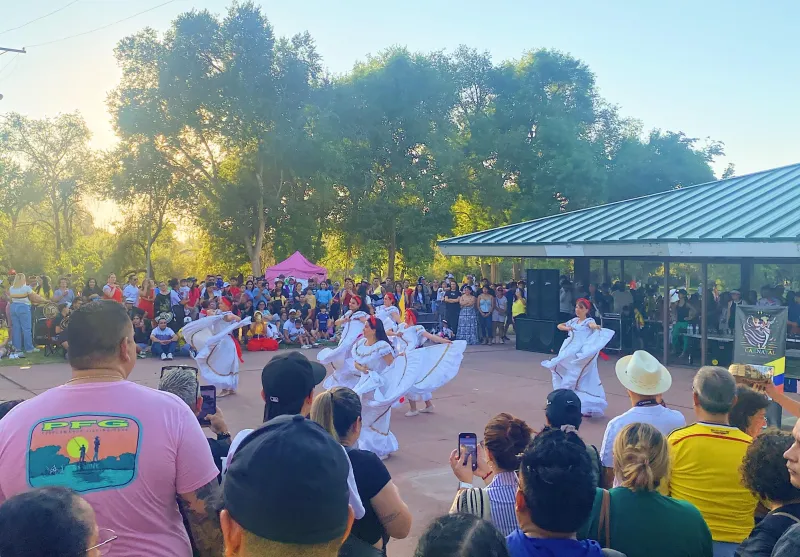 Celebrating Colombian Independence in SLC
