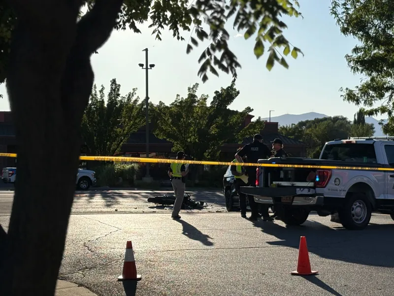 Motorcyclist killed in South Jordan crash; Redwood Road closed
