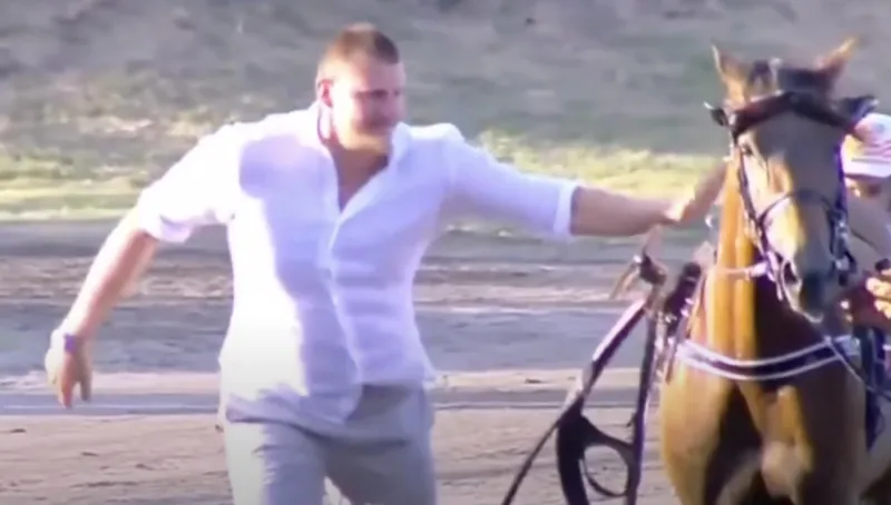 Have You Seen This? Nikola Jokic overcome with emotion after horse wins race