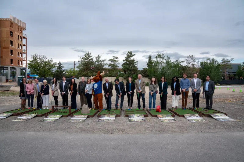 Millcreek breaks ground on second phase of its Common city center hub on Highland Drive.