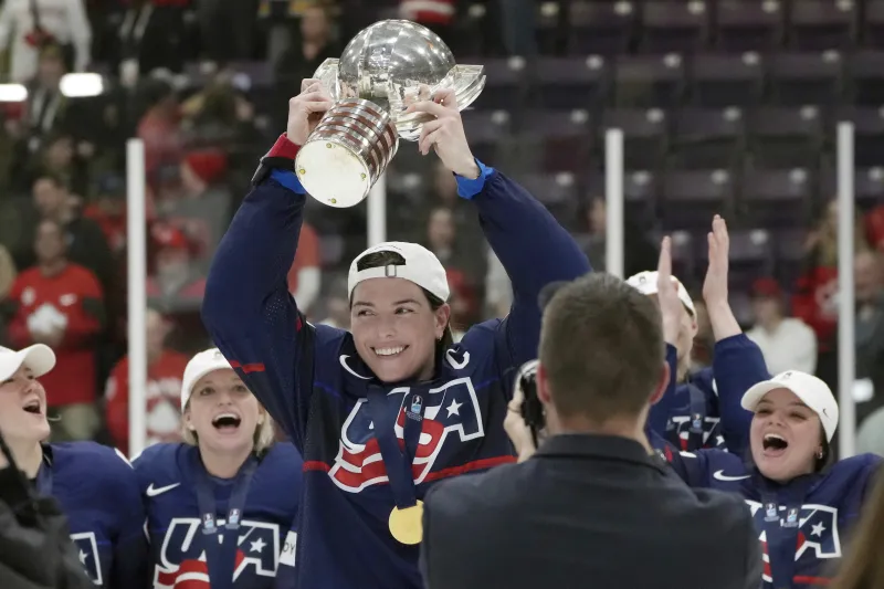 Gold medalist leads clinic, talks women's hockey on Utah Mammoth 'Girls' Hockey Day'