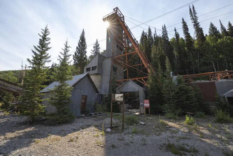 Friends of Ski Mountain Mining History projects stabilize structures and mining history