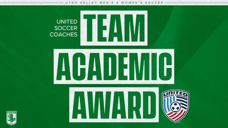 Utah Valley soccer programs honored with USC Team Academic Award