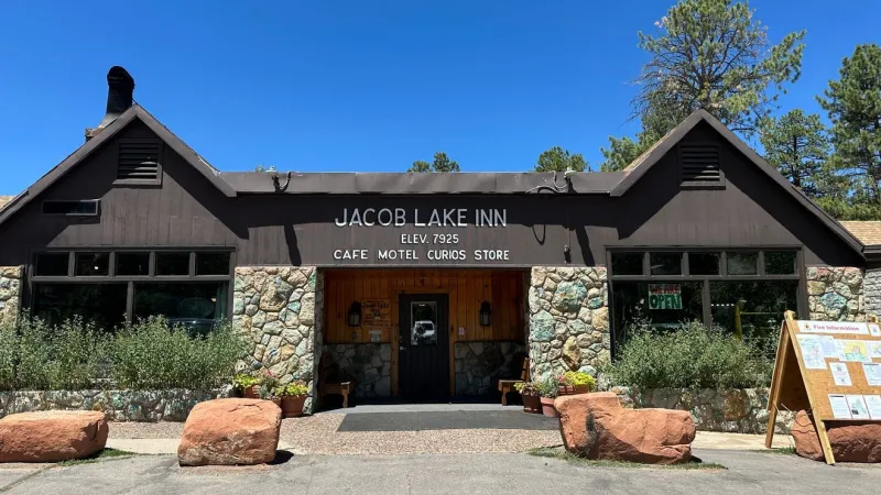 Century-old lodge on way to Grand Canyon's North Rim faces uncertainty due to wildfires