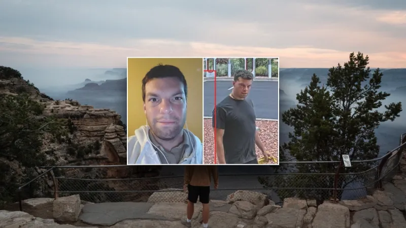 New Jersey man missing in Grand Canyon 'mega-fire' as search efforts continue week later