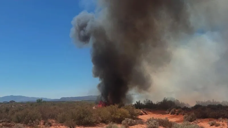 Man under influence of alcohol accused of starting fire at Sand Hollow State Park