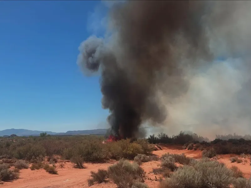Owner of burned ATV arrested in connection to Sand Hollow fire