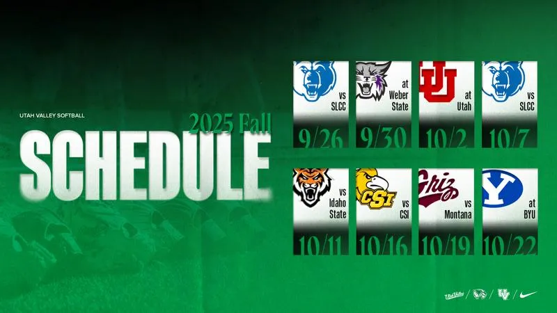Softball announces 2025 fall schedule