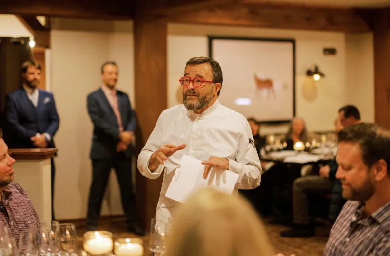 Chef Giancarlo Morelli will return to Deer Valley with his passion-forward approach to food