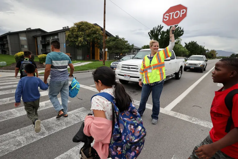 Red Cross urges school zone caution as Utah students return to class