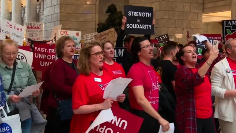 School board member's explosive lawsuit claims teachers union lied about funneling money to political groups