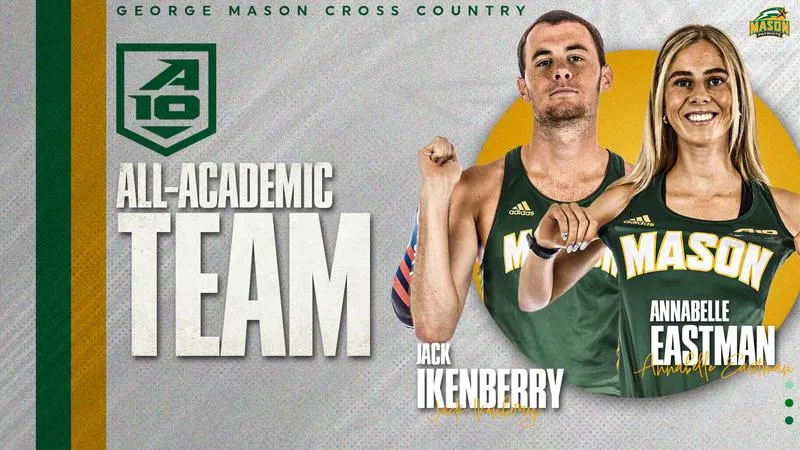 Team Leaders Eastman and Ikenberry Named to the A-10 All-Academic Team