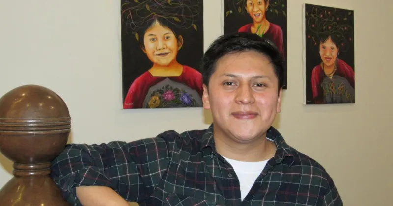 Guatemalan artist to display his work