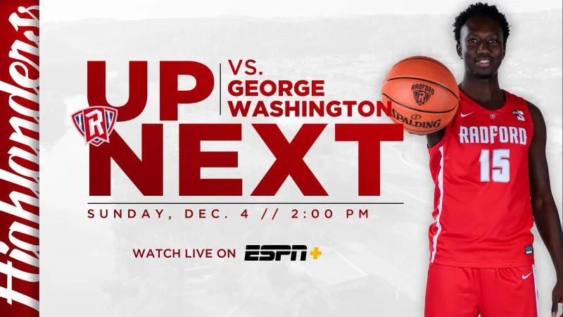 Men's Basketball Hosts George Washington For Sunday Showdown