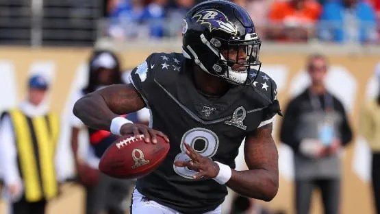 Ravens coach John Harbaugh: Lamar Jackson knee injury 'not season-ending'