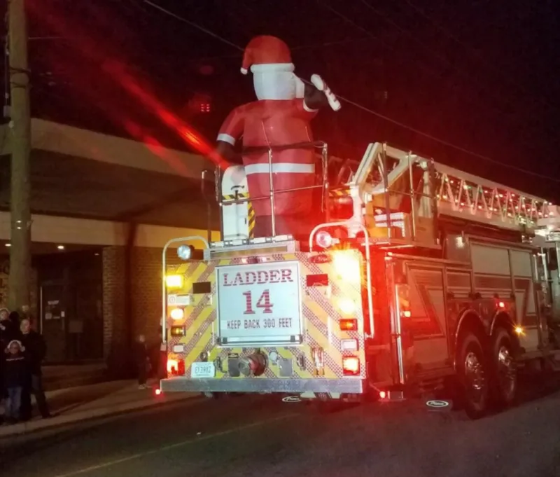 Catch the holiday spirit in Exmore with a festive parade and "Old-Fashioned Christmas"