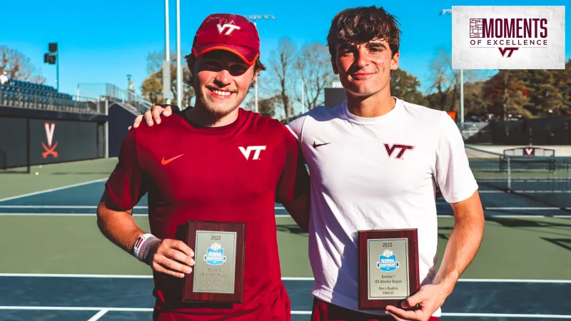 Moments of Excellence: Ryan Fishback and Alberto Orso reach two finals at ITA Regionals