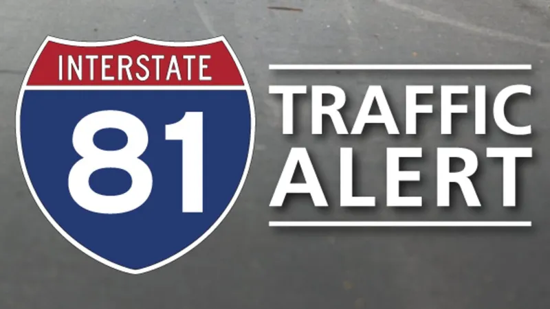 Expect delays on I-81 for upcoming road work